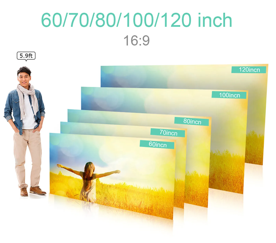 Mini Projector Screen Curtain